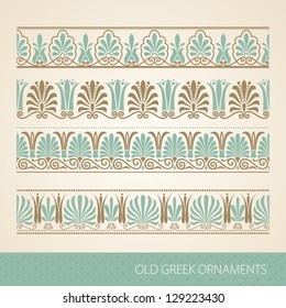 Old Greek Ornament. Vector Illustration.