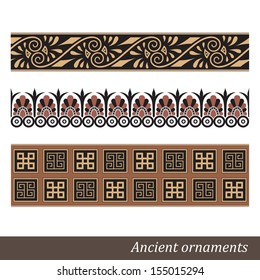 Old greek ornament. Vector illustration.