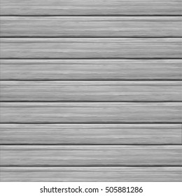 Old Grey Wooden Background. Table Top View. Vector