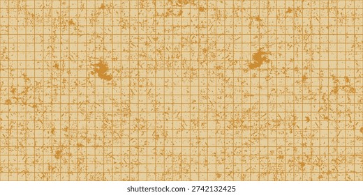 Old grid paper background, vintage grid paper