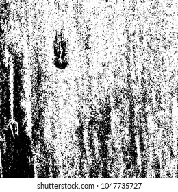 Old grunge background of black and white. Dark monochrome texture. Vector pattern of cracks, mud, chips, scuffs