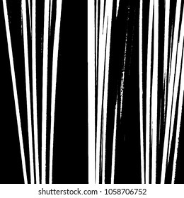 Old grunge background of black and white. Dark monochrome texture. Vector pattern of cracks, mud, chips, scuffs