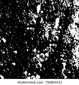 Old grunge background black and white vector. The texture of the ink spots