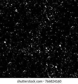 Old grunge background black and white vector. The texture of the ink spots