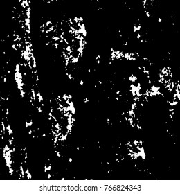Old grunge background black and white vector. The texture of the ink spots