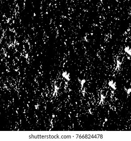 Old grunge background black and white vector. The texture of the ink spots