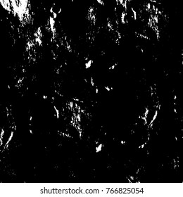 Old grunge background black and white vector. The texture of the ink spots