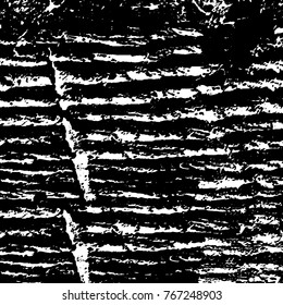 Old grunge background black and white vector. The texture of the ink spots