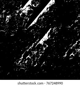 Old grunge background black and white vector. The texture of the ink spots