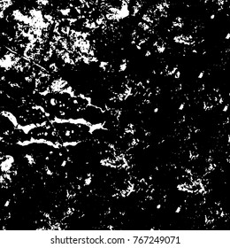 Old grunge background black and white vector. The texture of the ink spots