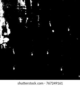 Old grunge background black and white vector. The texture of the ink spots