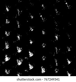 Old grunge background black and white vector. The texture of the ink spots