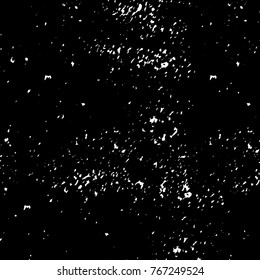 Old grunge background black and white vector. The texture of the ink spots