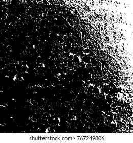 Old grunge background black and white vector. The texture of the ink spots