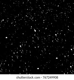 Old grunge background black and white vector. The texture of the ink spots