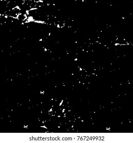 Old grunge background black and white vector. The texture of the ink spots