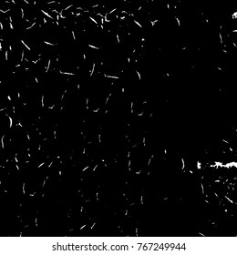Old grunge background black and white vector. The texture of the ink spots