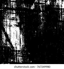Old grunge background black and white vector. The texture of the ink spots
