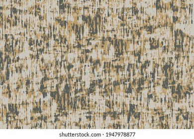 La vieja y sucia pared dañada con grietas. Superficie de madera Patrón de textura. Patrón geométrico verde y amarillo.