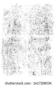 Old grunge texture concept with dotted dirty effects vector illustration