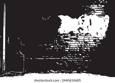 Fondo interior de textura de grunge antiguo 