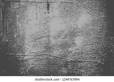 Velho Grunge Urbano Vetor Preto E Branco Textura, Sombrio Weathered Colisão Padrão Amostra, Fundo Abstrato Coçado