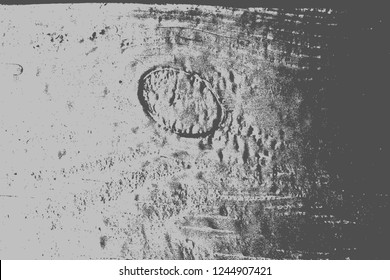 Old Grunge Urban Vector Black And White Texture, Dark Weathered Overlay Distress Pattern Sample, Abstract Scratched Background