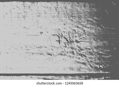 Old Grunge Urban Vector Black And White Texture, Dark Weathered Overlay Distress Pattern Sample, Abstract Scratched Background