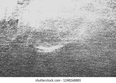 Old Grunge Urban Vector Black And White Texture, Dark Weathered Overlay Distress Pattern Sample, Abstract Scratched Background