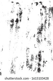 Old grunge vertical concept with black distressed rough texture on white background vector illustration