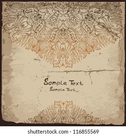 old grunge vintage background