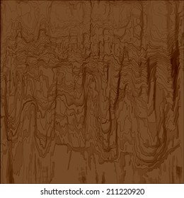 Old grunge wood background with wave abstract texture.