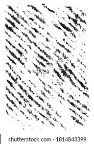 Plantilla de textura monocroma de grungo antiguo con ilustración vectorial de efectos sucios rayados