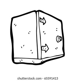 old hinged safe cartoon old hinged safe cartoon