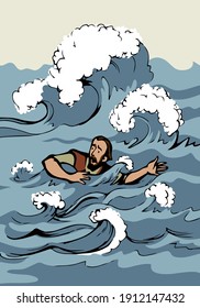 123 Helping Drowning Person Outline Images, Stock Photos & Vectors ...