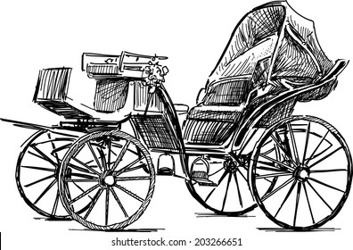 old horse carriage