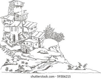 old house on the hill