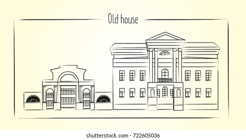 Old house outline