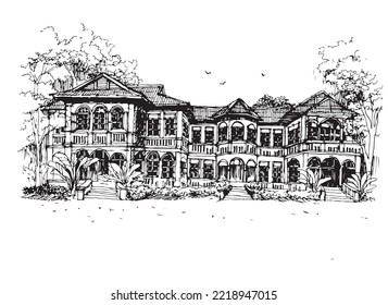 Old House sino Style In Phuket Town