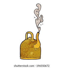 old iron kettle cartoon