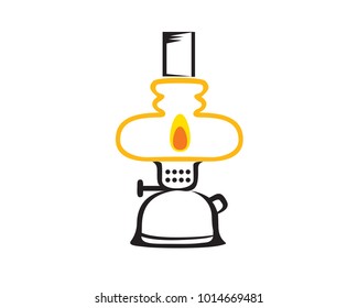 Old Kerosene Lamp