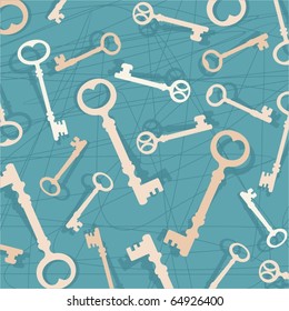 Old key, background
