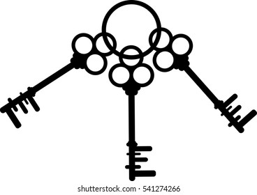 Old keys icon