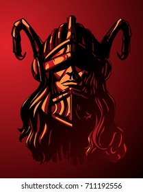 old knight hardened in battles