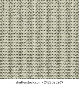 Textura de punto antiguo. Fragmento de tejido de algodón dañado. Fondo de punto gris. Patrón sin costuras. Vector abstracto.