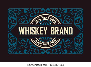 Tattoo Logo Template Old Lettering On Stock Vector (Royalty Free ...