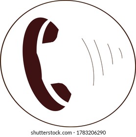 Old Land Line Phone Vector