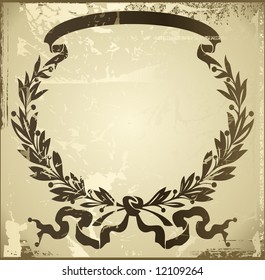old laurel wreath