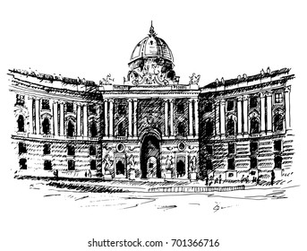 The old library is a well-known building in the center of Berlin, the Royal State Berlin Library, Germany.