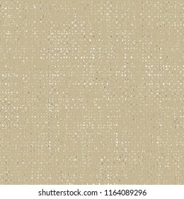 Old linen texture. Hemp fabric. Sackcloth background. Vector illustration.